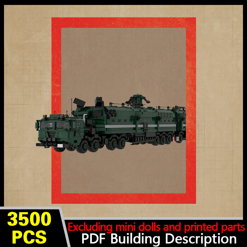 Heavy Equipment Lego - Super Heavy Mobile Command Center Model