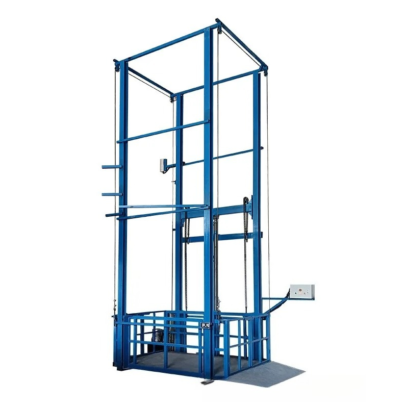 Heavy Equipment Transporter - Industrial Fixed Hydraulic Goods Elevator Factory