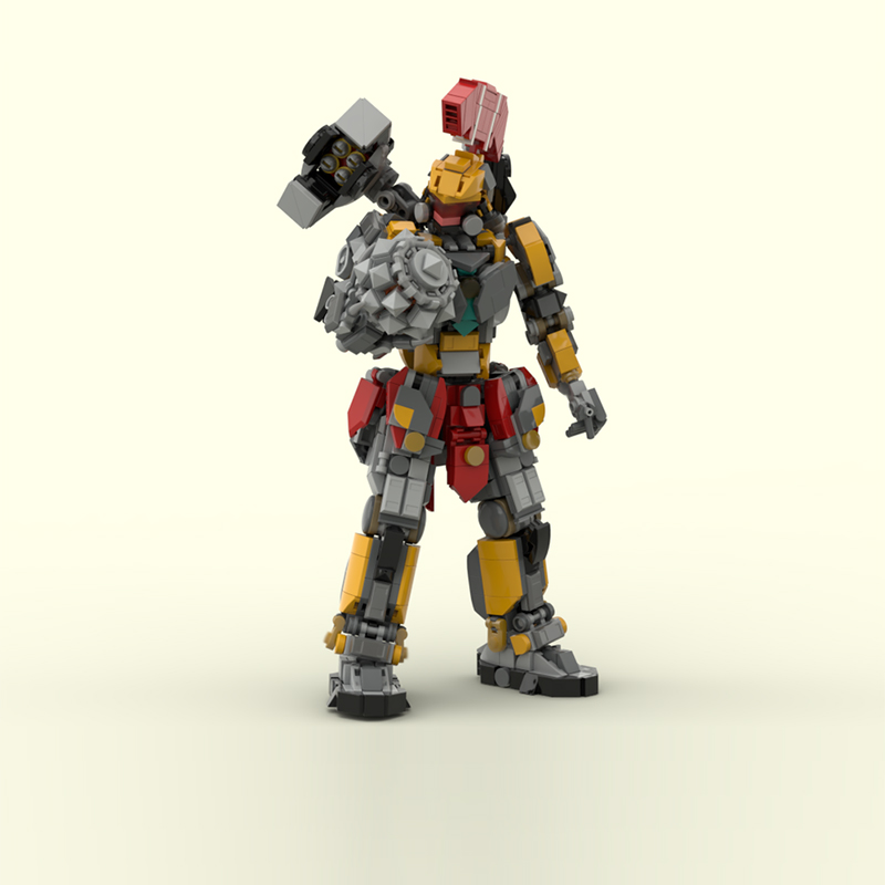 Heavy Combat Mecha Model MOC B - Heavy Equipment Lego ulasan dan harga