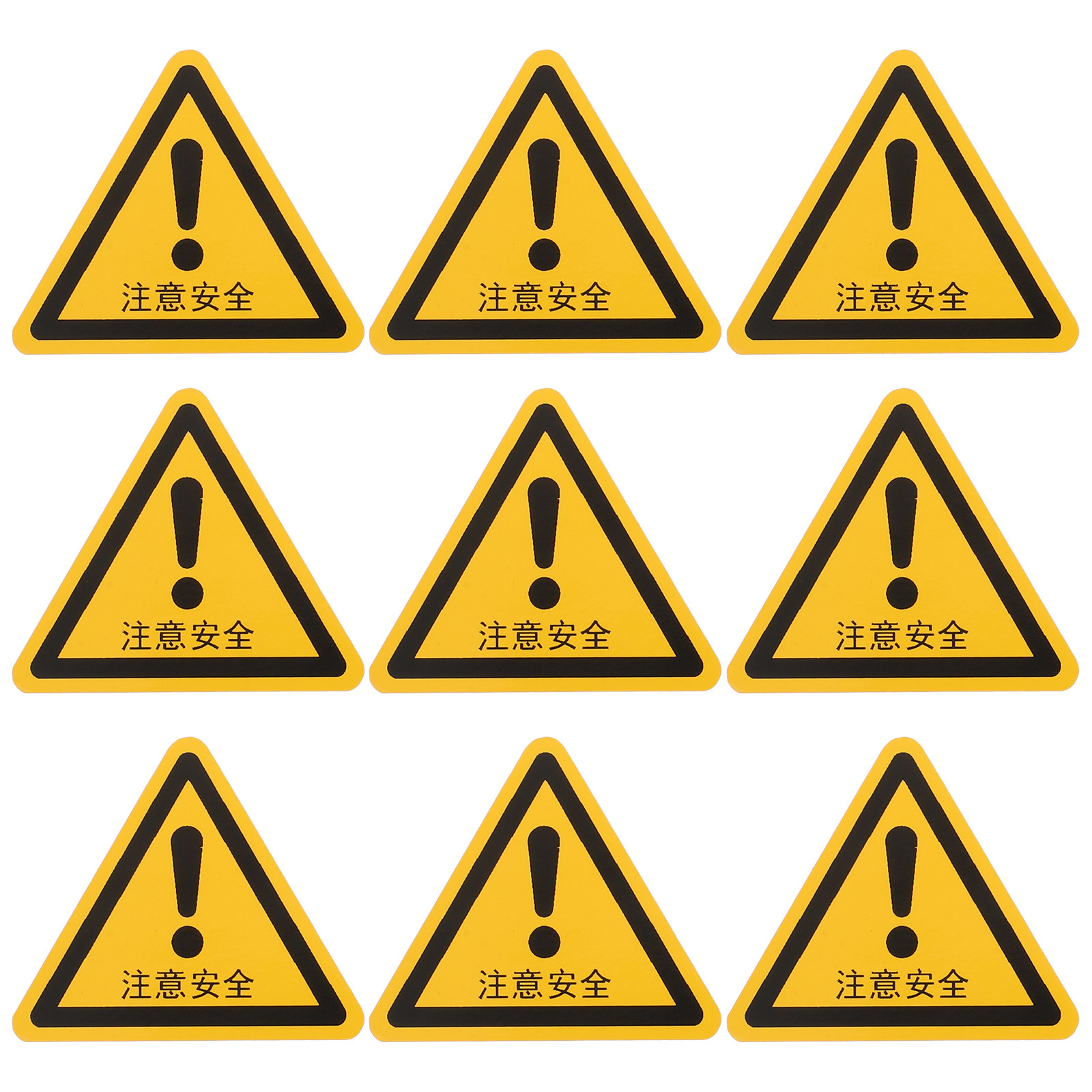 24Pcs Factory Warning Stickers - Heavy Equipment Sign ulasan dan harga