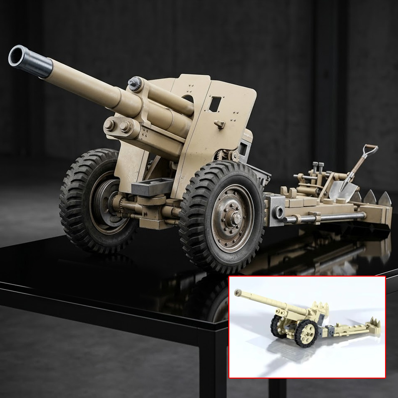 qwer 149/40 Heavy Field Artill - Heavy Equipment Lego ulasan dan harga