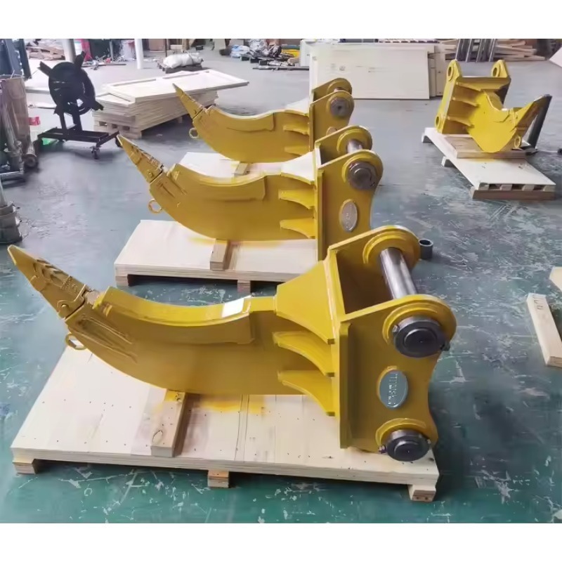 20 Ton Rock Root Ripper Attach - Heavy Equipment Breaker ulasan dan harga