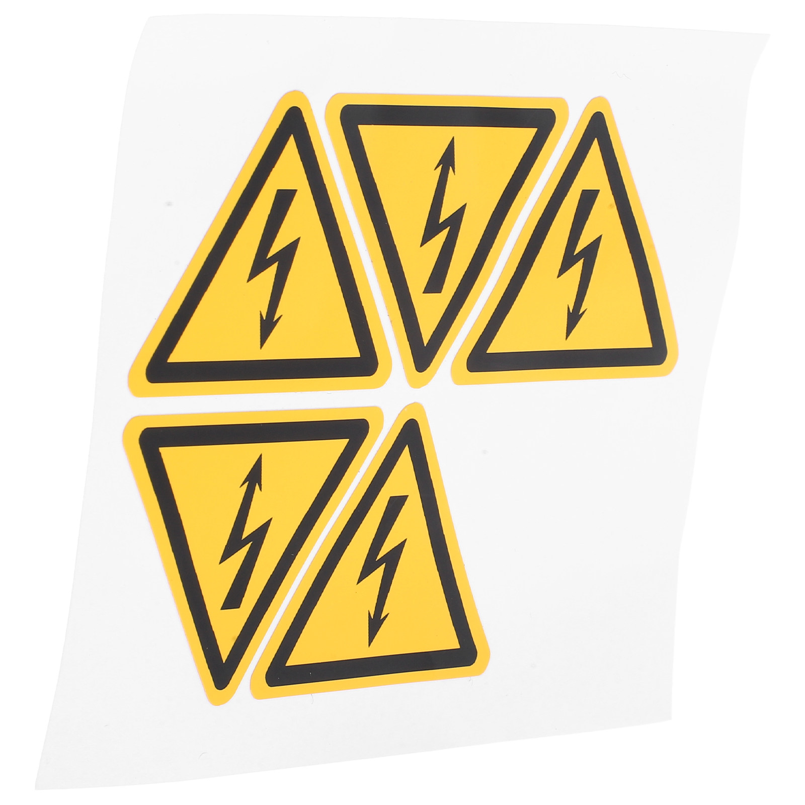 5Pcs Warning Electric Shock Si - Heavy Equipment Sign ulasan dan harga