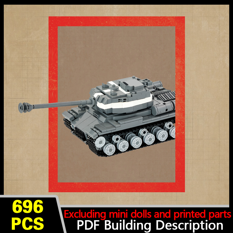 IS-2 Russian Heavy Tank Model  - Heavy Equipment Lego ulasan dan harga