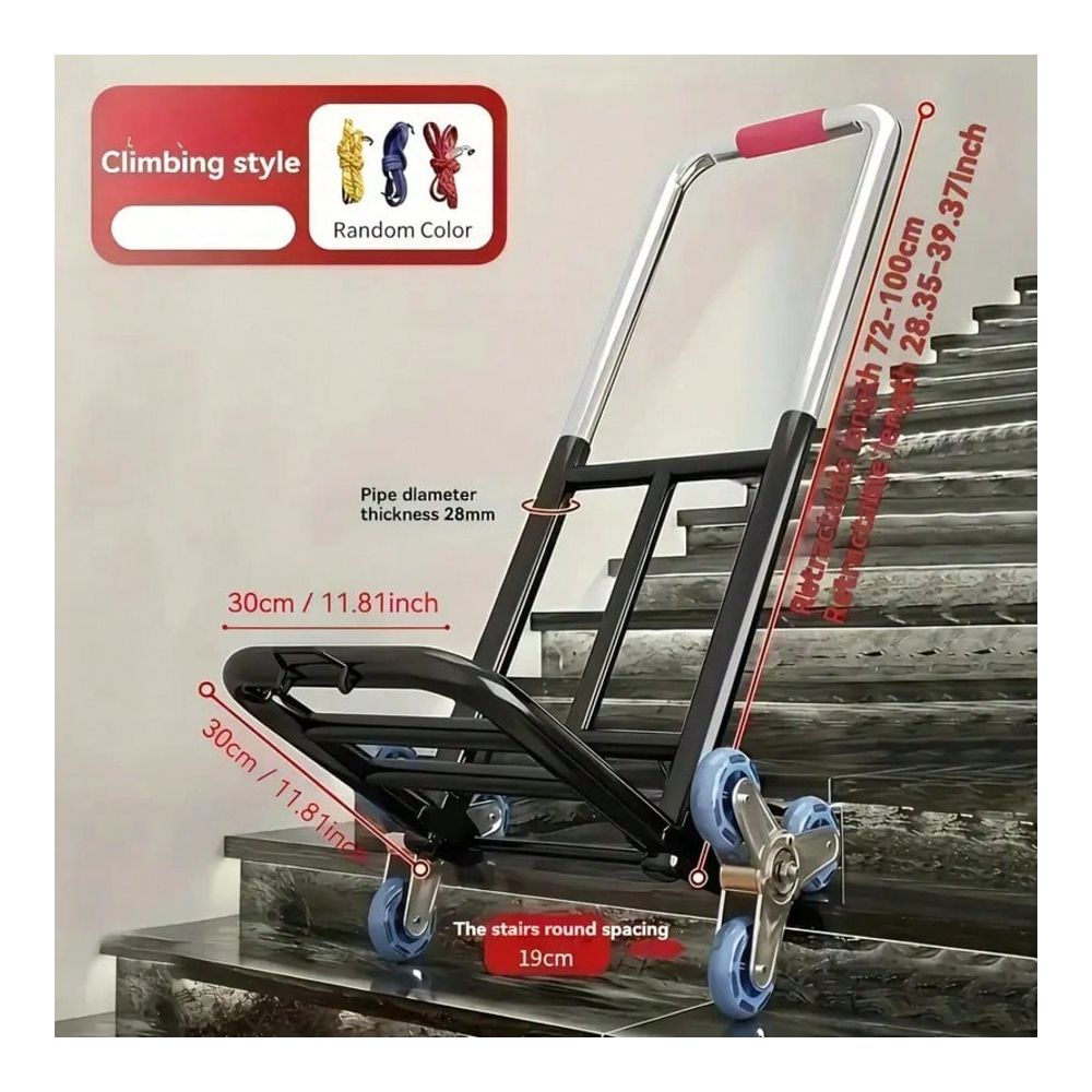 Heavy-Duty Folding Trolley, Eq - Heavy Equipment Transporter ulasan dan harga