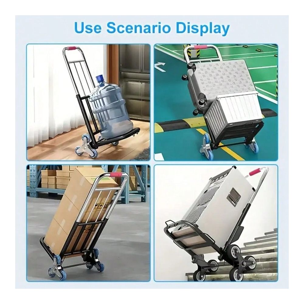 Heavy-Duty Folding Trolley, Eq - Heavy Equipment Transporter ulasan dan harga