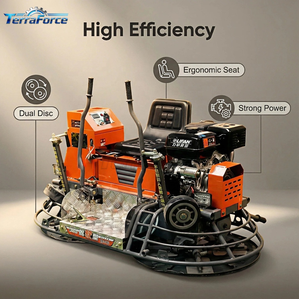Terraforce Industrial 13HP Eng - Power Trowel Concrete ulasan dan harga