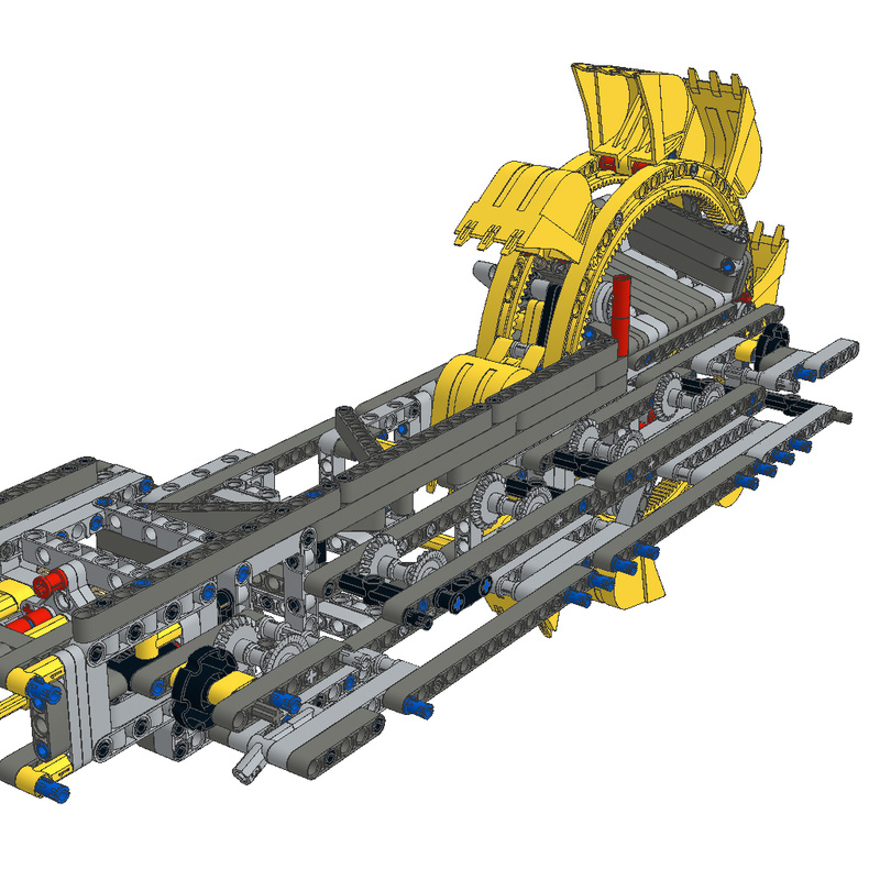 MOC-24566 New 42055 Slick Buck - Heavy Equipment Lego ulasan dan harga
