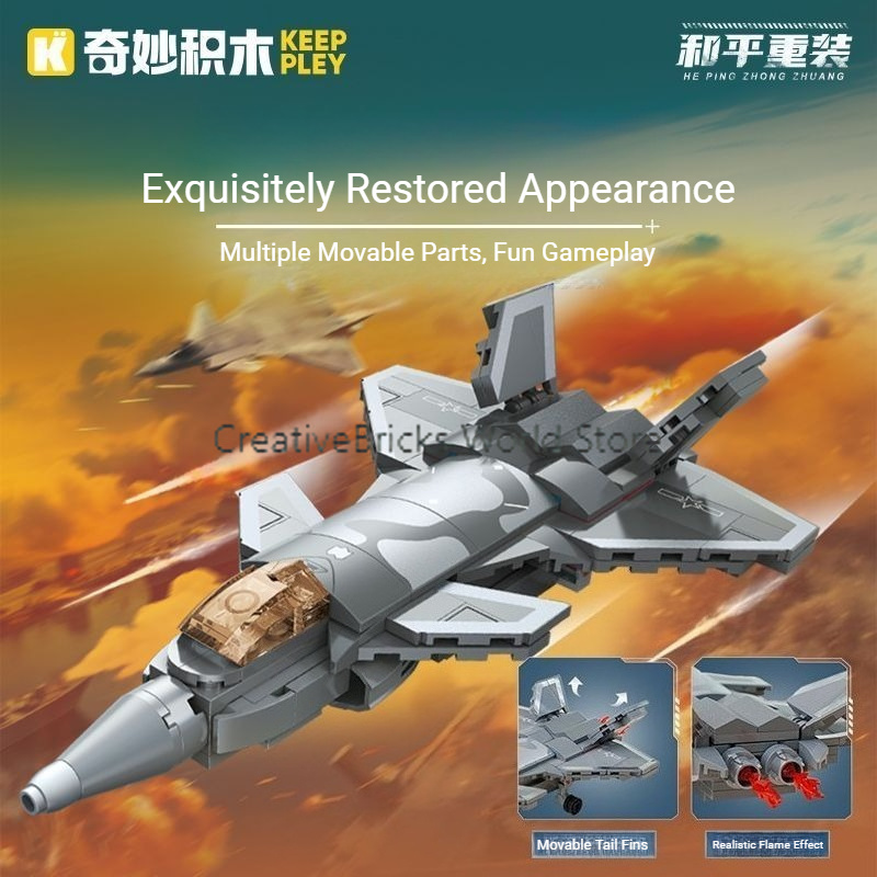 Keeppley Peace Heavy Equipment - Heavy Equipment Lego ulasan dan harga