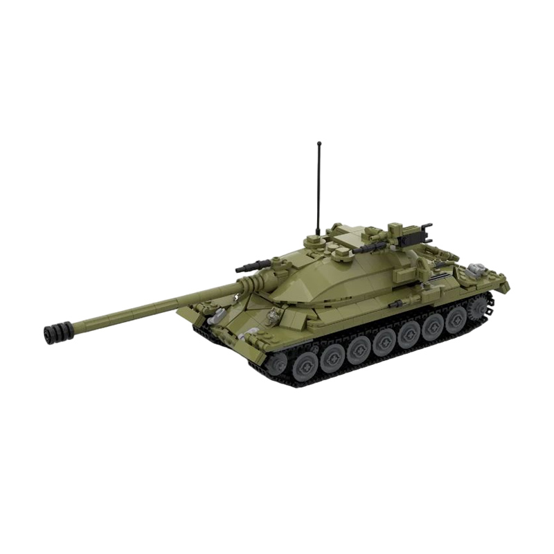 QWERT IS‑7 Heavy Military Tank - Heavy Equipment Lego ulasan dan harga