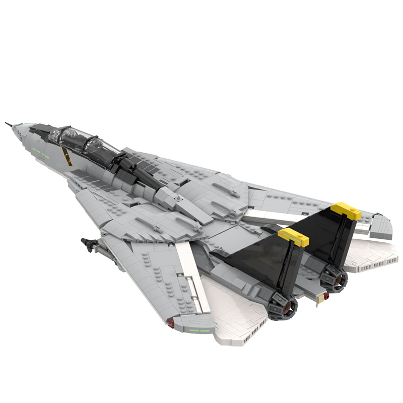 F-14A Heavy Fighter Jets Model - Heavy Equipment Lego ulasan dan harga