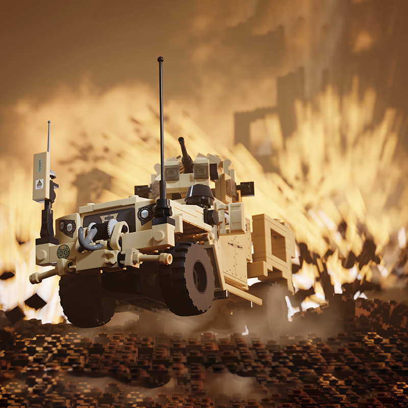 M1278 Heavy Tactical Truck Mod - Heavy Equipment Lego ulasan dan harga
