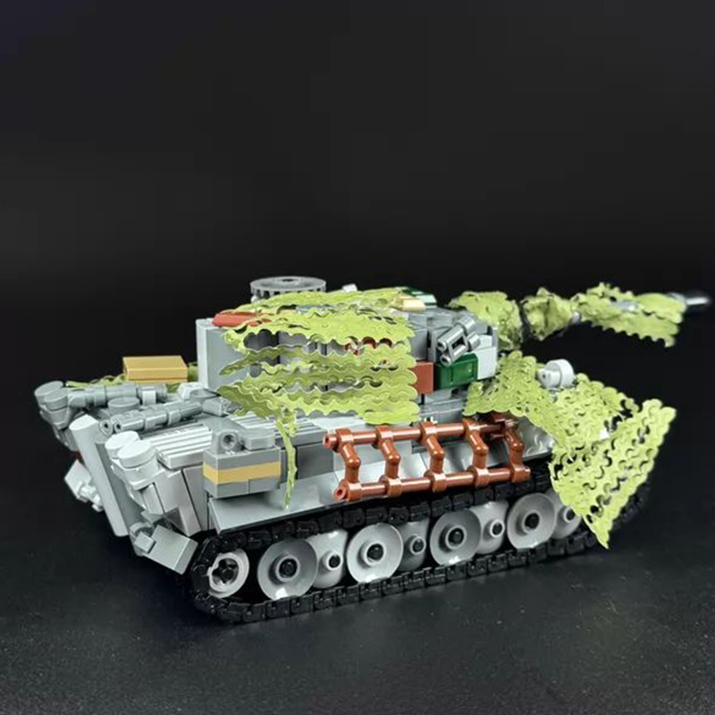 Tiger 237 Heavy Tank Model MOC - Heavy Equipment Lego ulasan dan harga