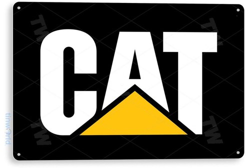 TIN SIGN CAT Mechanic Power To - Heavy Equipment Sign ulasan dan harga