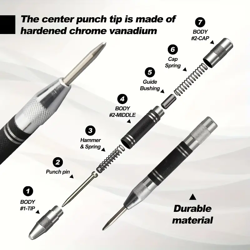 Auto Center Puncher Hole Marke - Heavy Equipment Sign ulasan dan harga